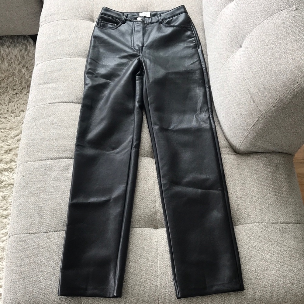 Wilfred MELINA PANT Aritzia Vegan Leather